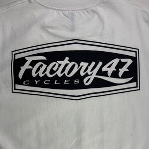 Factory 47 Cycles double sided White Men's Shirt